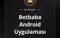 Betbaba Android uygulaması ile mobil cihazınızdan bahis yapma.