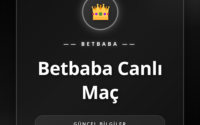 Betbaba canlı maç izleme ekranı ve heyecanlı anlar