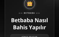 Betbaba nasıl bahis yapılır sorusuna yanıt veren bir dizüstü bilgisayar ekranı