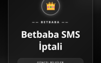 Bir akıllı telefonda Betbaba SMS iptali işlemini yapan bir kişi.