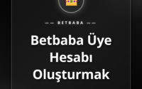 Betbaba üye hesabı oluşturmak için kayıt formunu dolduran kullanıcı