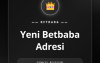 Bir dizüstü bilgisayar ekranında açık olan Yeni Betbaba Adresi